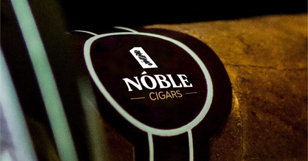 Creative brand agency unveils Noble Cigars' identity, marrying tradition with modern elegance in cigar branding.