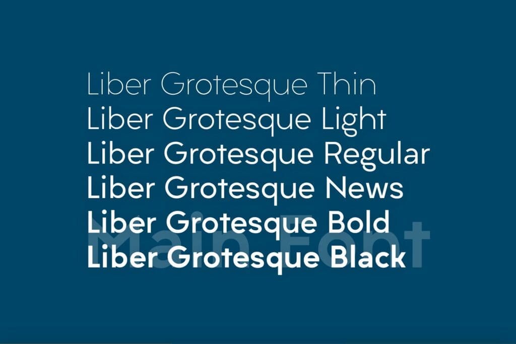 Creative brand agency selects modern fonts for Infratech, balancing readability with engineering sophistication.