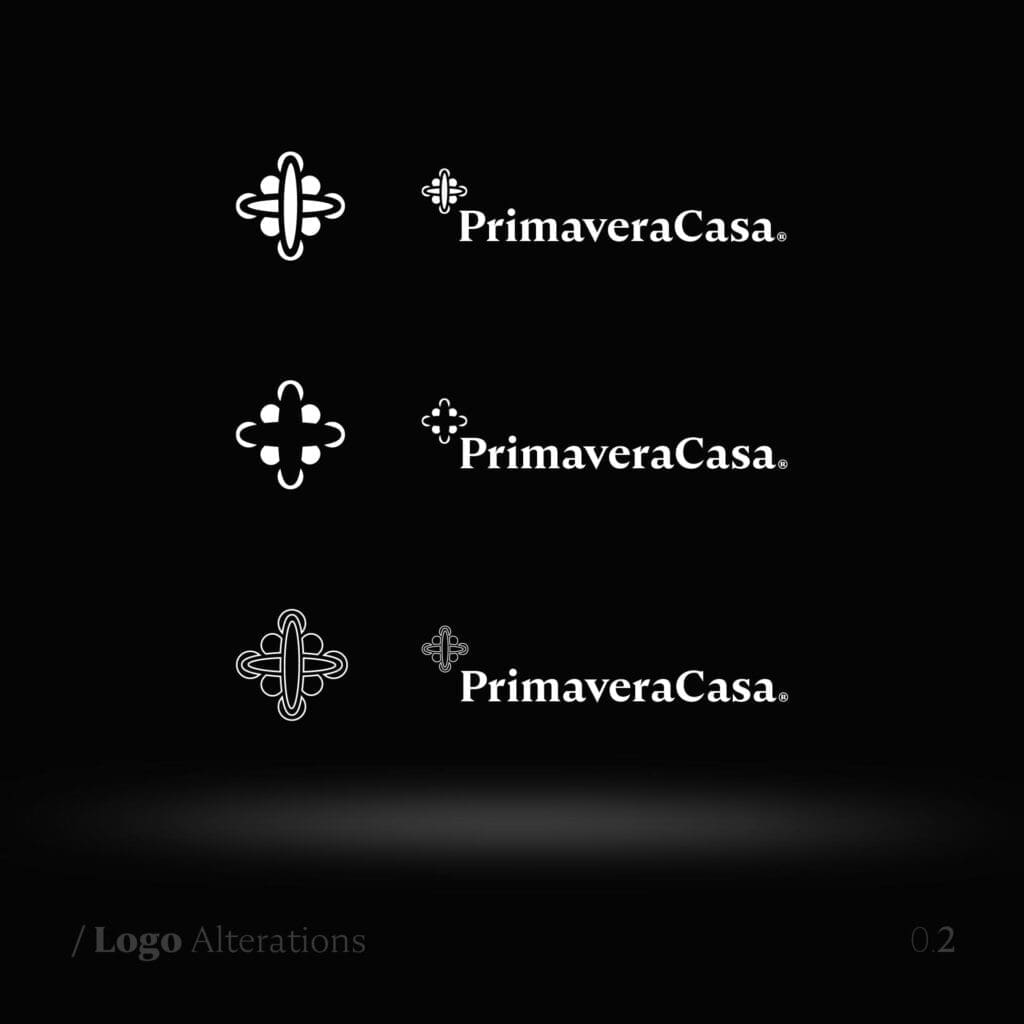 A creative brand agency introduces PrimaveraCasa’s logo, embodying the essence of luxury and modern elegance in furniture design.