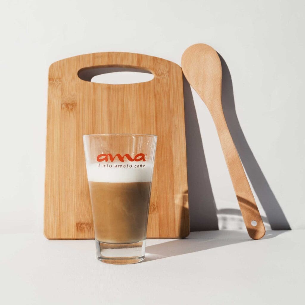 Creative brand agency crafts engaging visual content for AMA Caffe, perfect for sharing the coffee culture online.